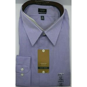 Down Shirt Arrow 18-18.5 34-35 XXL Silky Touch